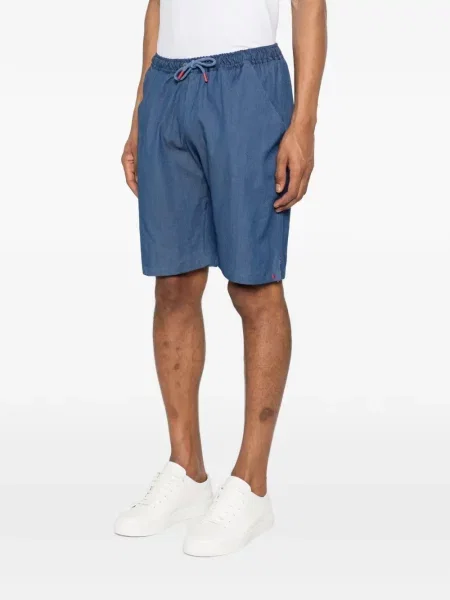 Stahovací šňůrka kraťasy Kiton modré