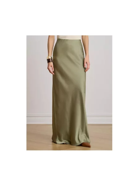 Spódnica maxi Ralph Lauren zielona