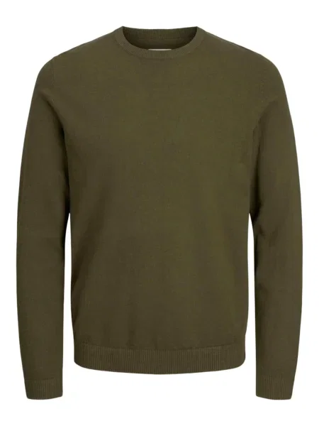 JJ Rebel Pulover JREBCALLUM închis verde