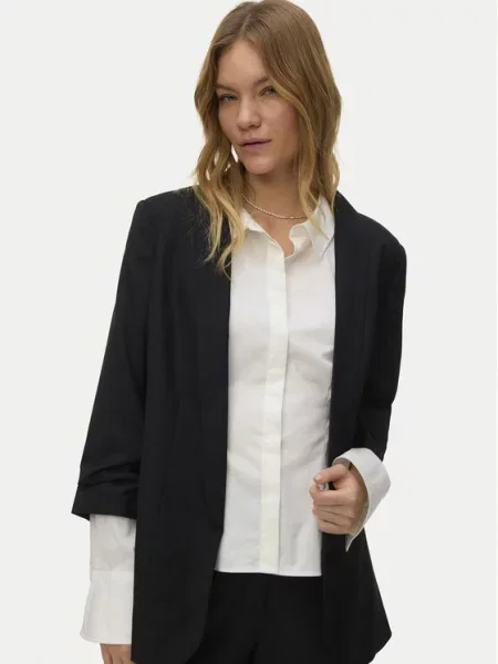 VERO MODA Švarkas VMHAILEY' juoda