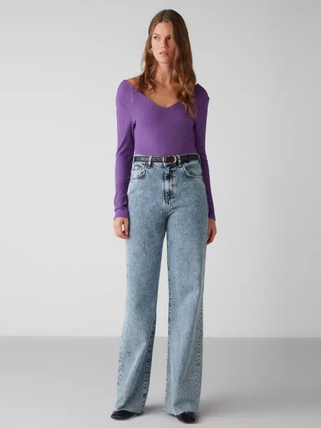 Grimelange Боді фіолетовий