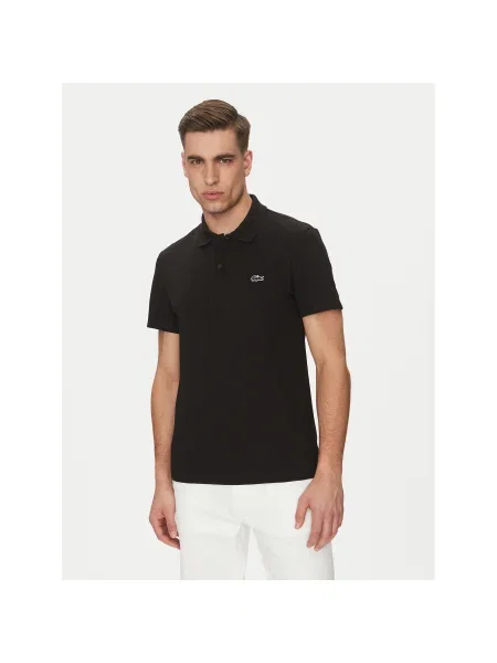 Lacoste Pólóing Regular Fit fekete