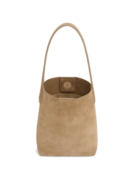 Geantă shopper Mansur Gavriel din piele de căprioară