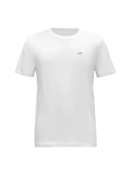 HOLLISTER Tricou alb
