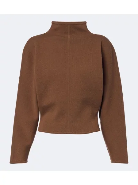 Pulover Max Mara de lână maro