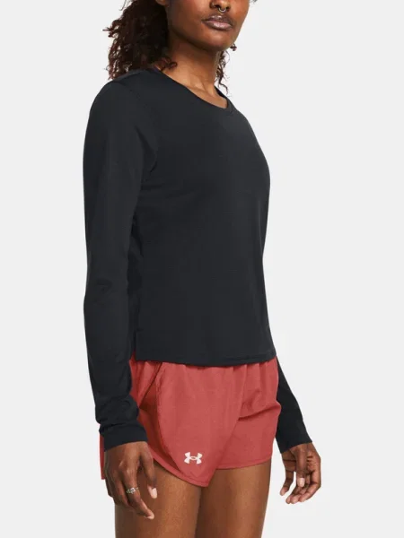 Under Armour UA Launch Longsleeve Póló fekete