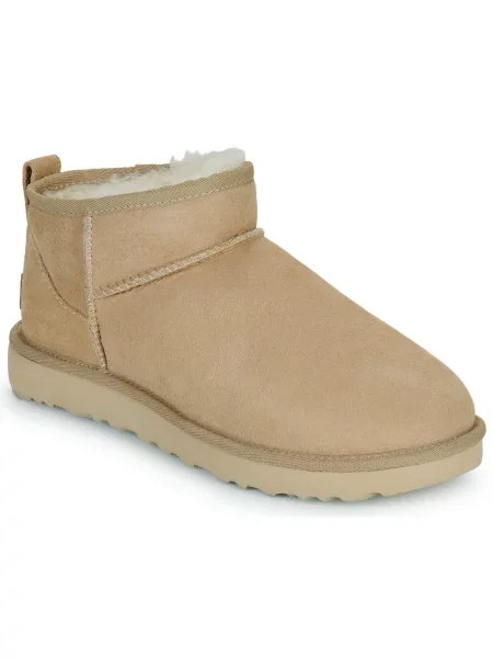Klasické kotníkové boty Ugg béžové