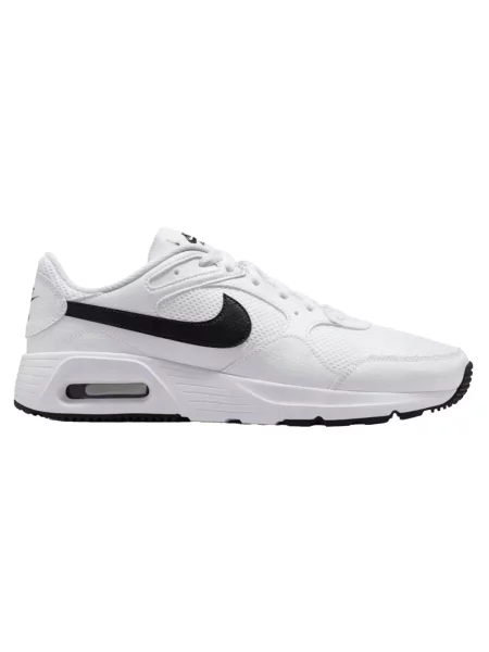 Skórzane Buty Treningowe Air Max SC białe
