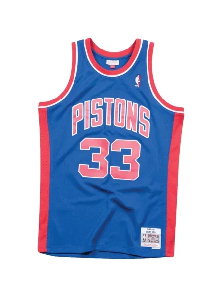 Cămașă Mitchell & Ness din jerseu albastru