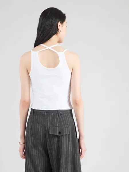 ABOUT YOU Top Jarina negru alb