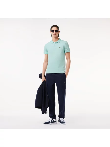 Lacoste Koszulka Polo Slim Fit Petit Piqué zielona