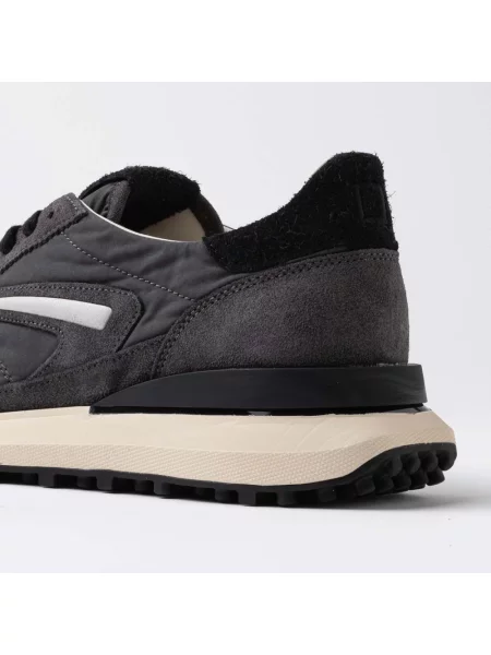 Sneakersy D.a.t.e. zamszowe szare