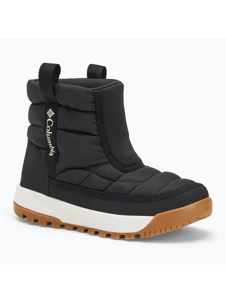 Детски ботуши за сняг Columbia Youth Snowtrot Mid black/sea salt черно
