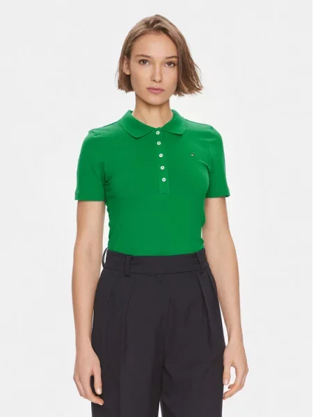 Tommy Hilfiger Polo zielony