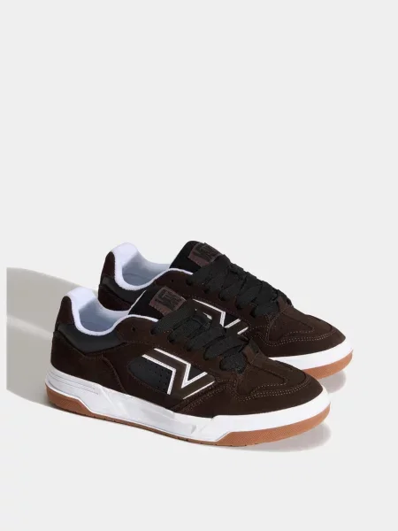 Замшевые кеды Vans коричневые