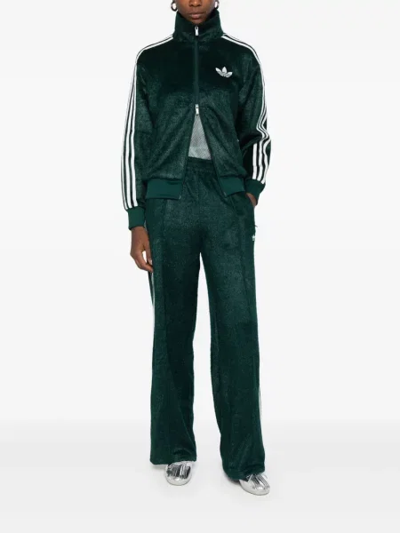 Hanorac Adidas cu dungi verde