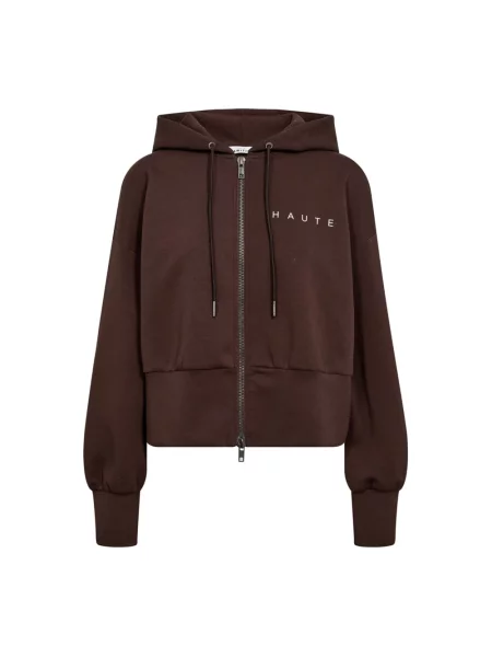 Bluza rozpinana Haute L'amitié brązowa