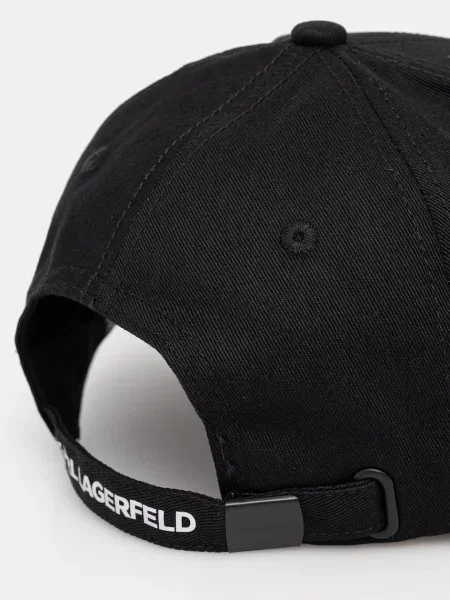 Baseballová čepice Karl Lagerfeld černá