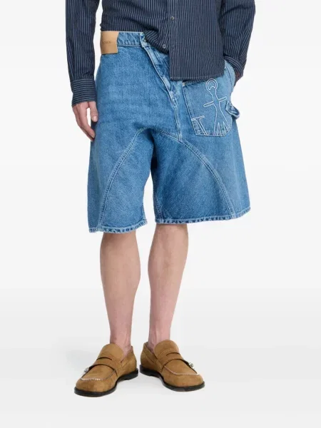 Džínové šortky Jw Anderson modré