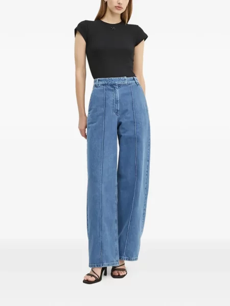 Koszulka Herskind z kokardką czarna