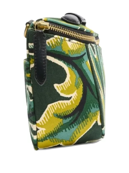 Geantă Inoui Editions cu model floral verde