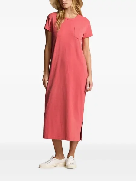 Kostkované oblekové kožené sako Polo Ralph Lauren hnědé