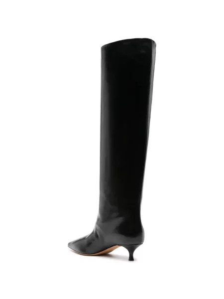 Botine Le Monde Beryl din piele negru