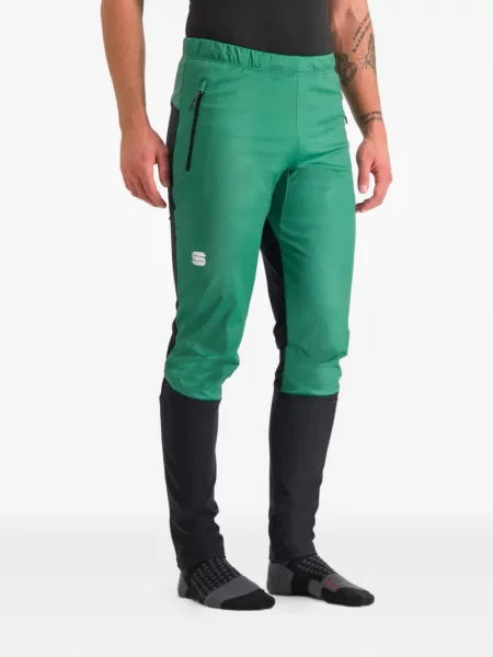 Hlače Sportful s vezom zelena