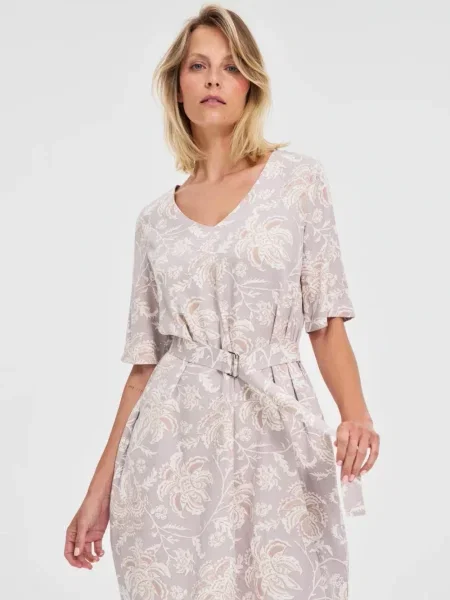 Rochie Marisse de costum alb