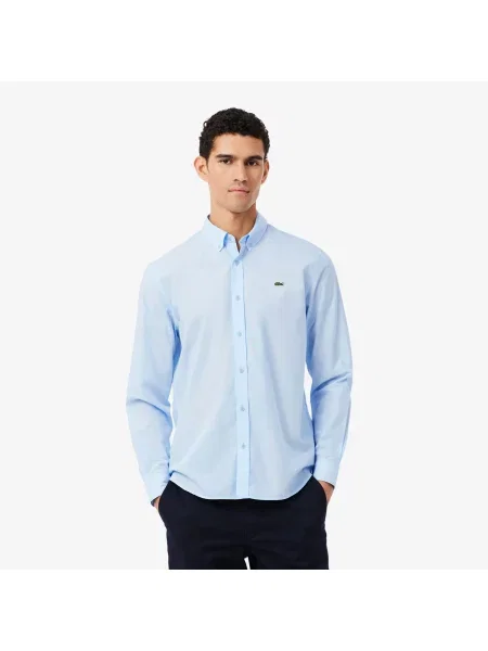 Lacoste сорочка чоловіча Regular Fit блакитна