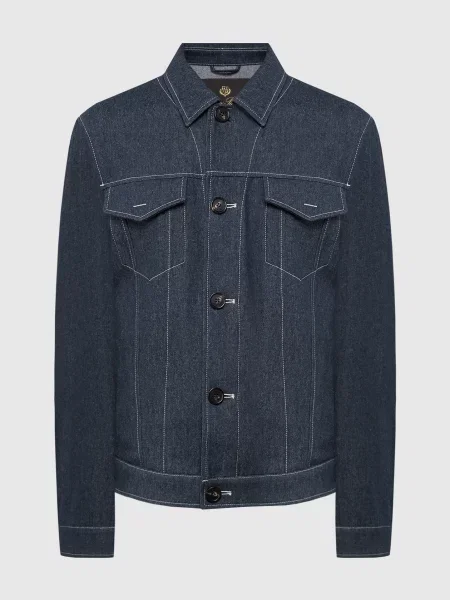 Джинсовая куртка Loro Piana синяя