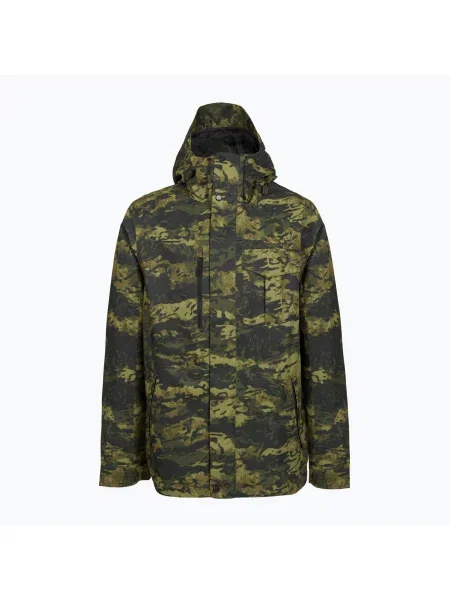 Мъжко скиорско яке Oakley Core Divisional Rc Insulated tiger camo green зелено