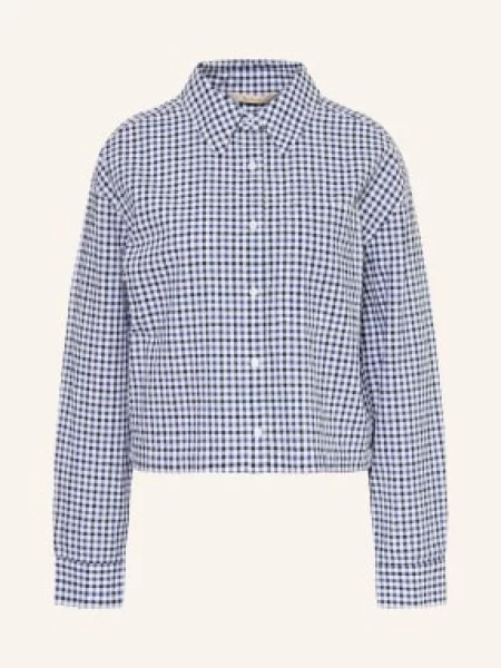 Barbour Košile tmavě modrá bílá
