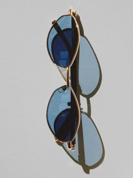 Ochelari de soare Jacquemus auriu