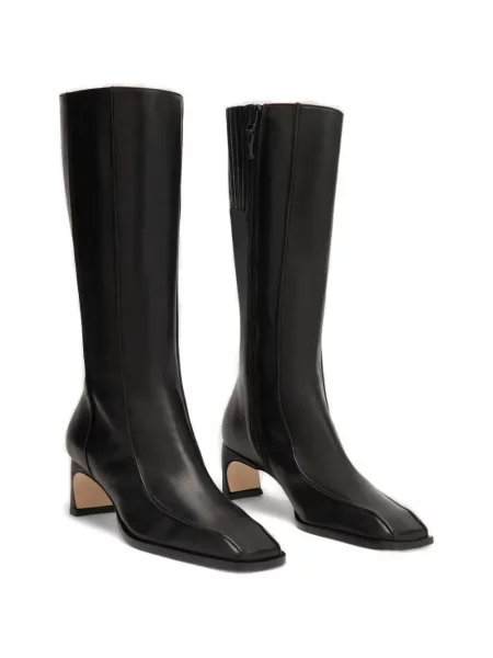 Botine By Far din piele negru