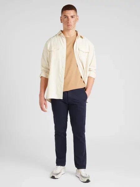 BOSS Tricou Tiburt cămilă maro