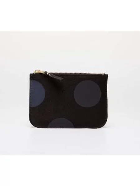 Πουά πορτοφόλι Comme Des Garçons Wallets μαύρο