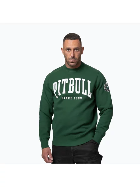 Mikina Pitbull Norton Crewneck green zelená