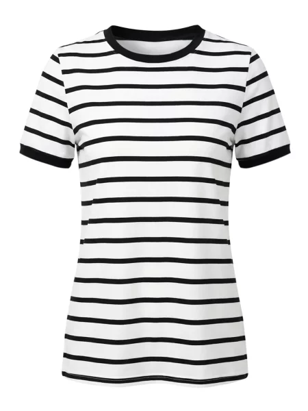 Imily Bela Tricou negru alb