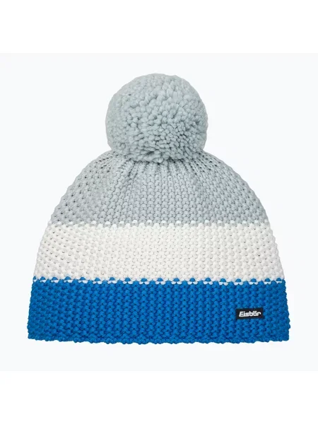 Gyerek téli sapka Eisbar Star Pompon blue/cobalt. Méret: OS kék