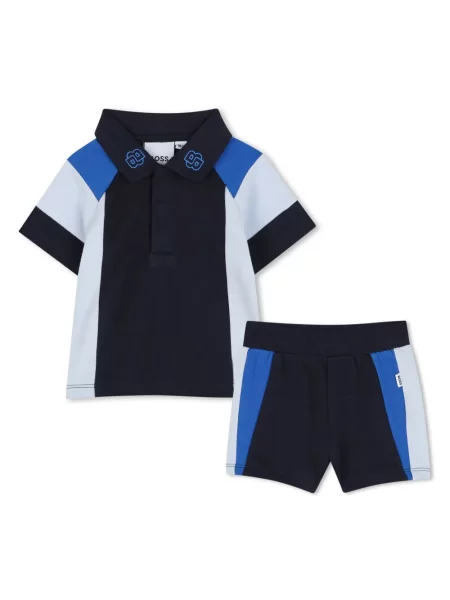 Koszulka polo dziecięca Bosswear niebieska