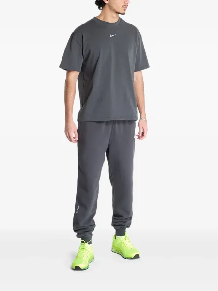 Decupat boxeri Nike cu autograf din fleece negru