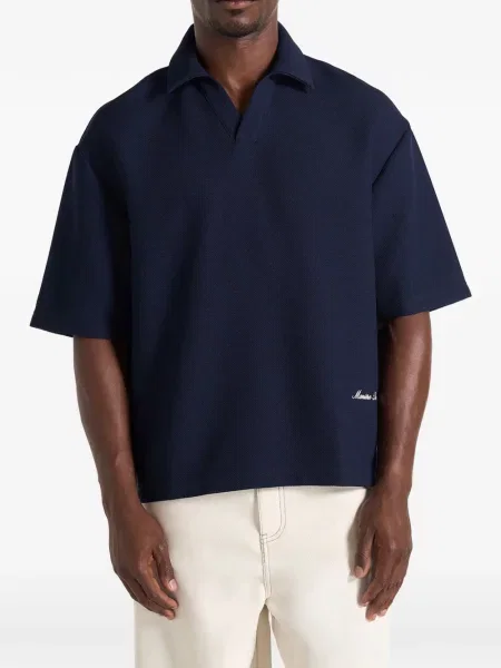 Tricou polo Manière De Voir albastru