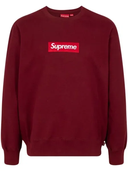 Hanorac crewneck Supreme roșu