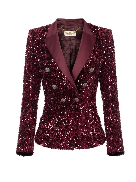 Geacă Elisabetta Franchi cu paiete