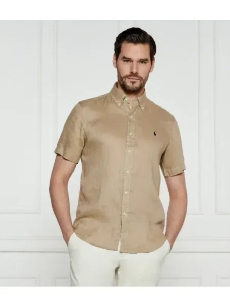 POLO RALPH LAUREN De in cămașă | Custom fit bej