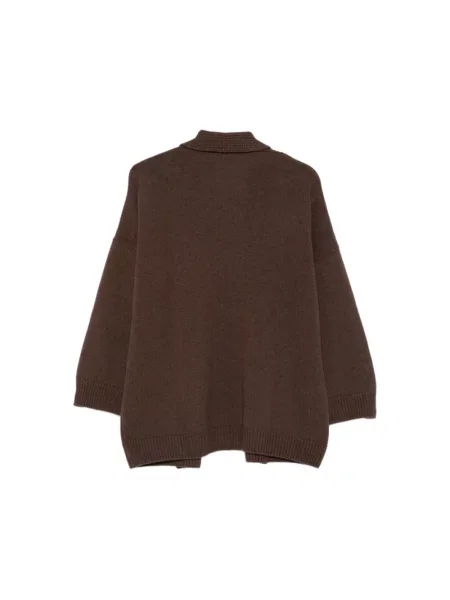 Kardigan Le Tricot Perugia brązowy