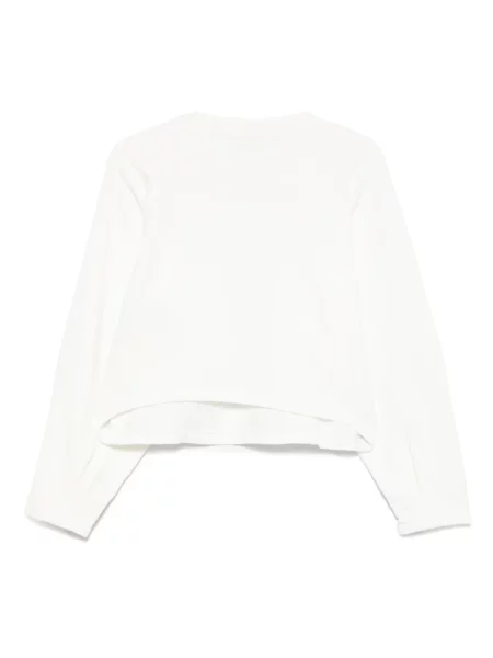Hanorac Emporio Armani cu broderie alb
