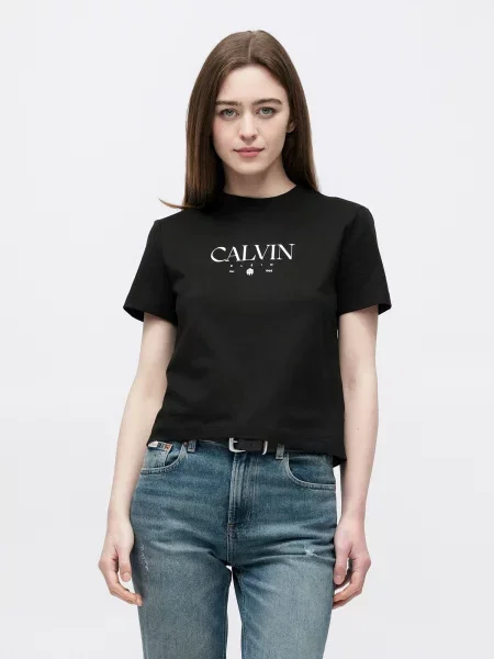 Calvin Klein Jeans kratka majica črna