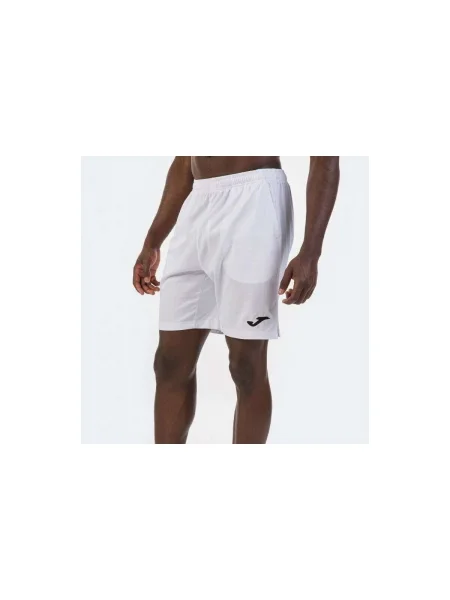 Férfi tenisznadrág Joma Bermuda Master Méret: fehér
